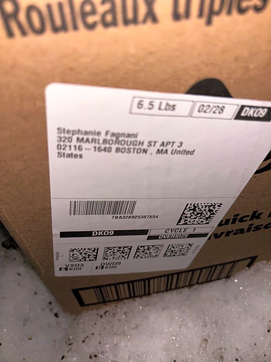 Image submitted with report