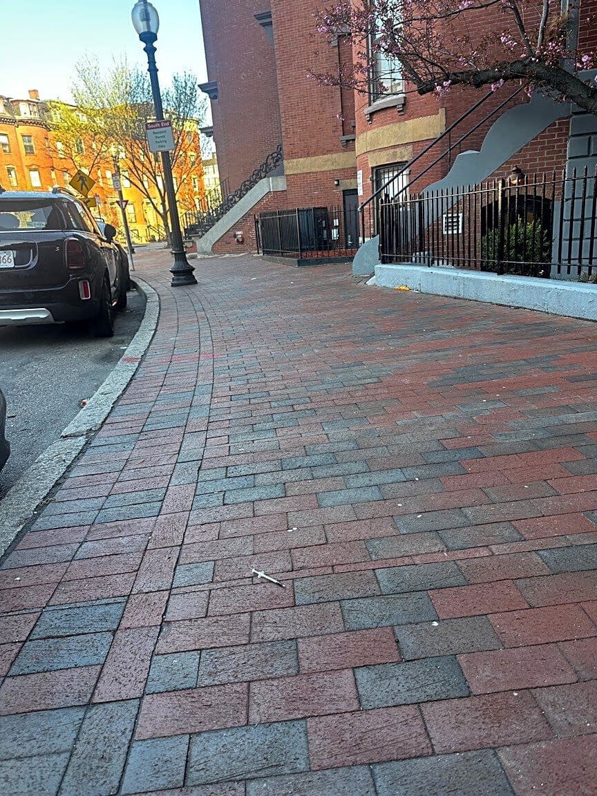 Image submitted with report