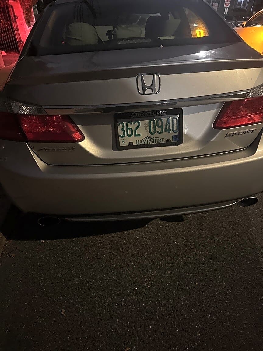 Image submitted with report
