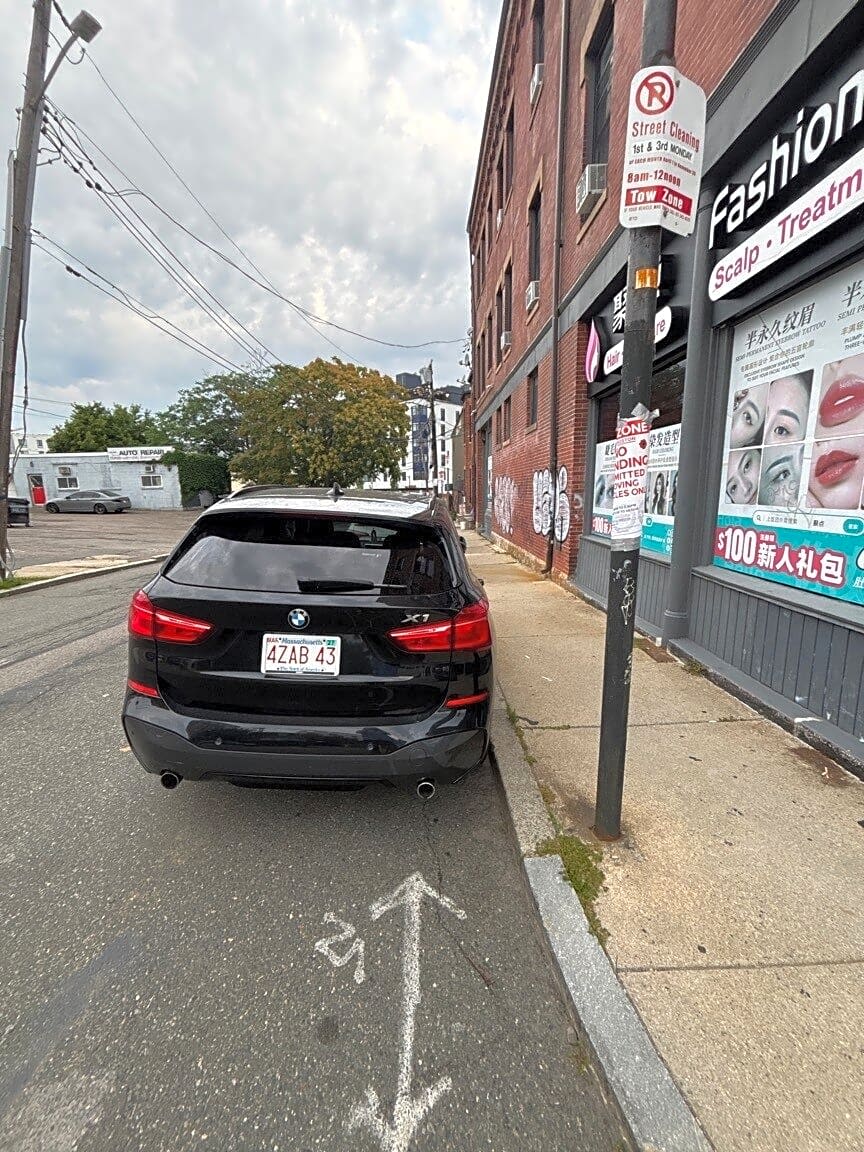 Image submitted with report