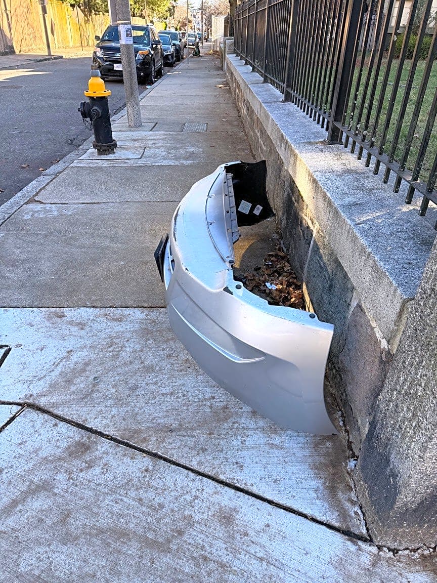 Image submitted with report