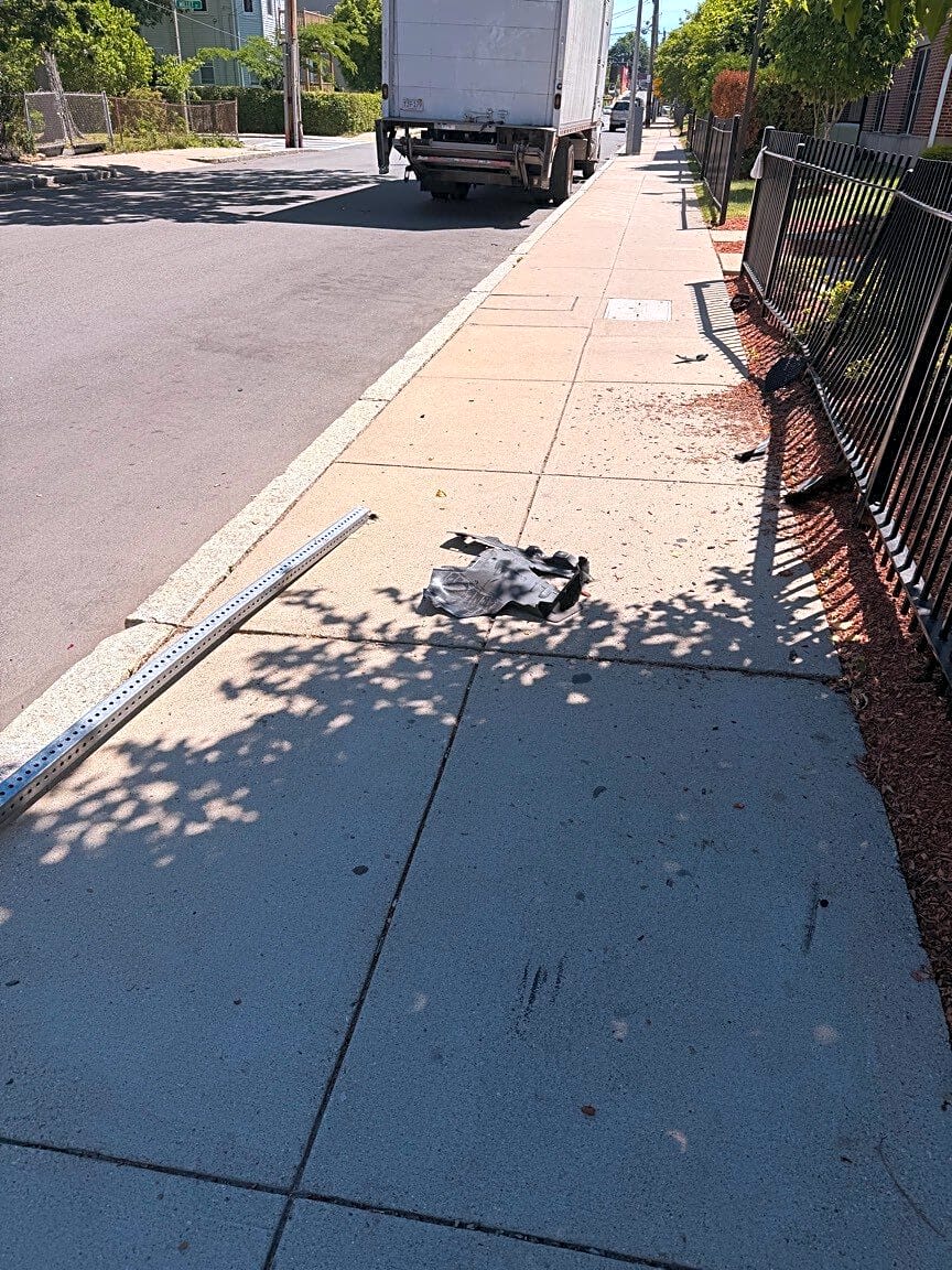 Image submitted with report