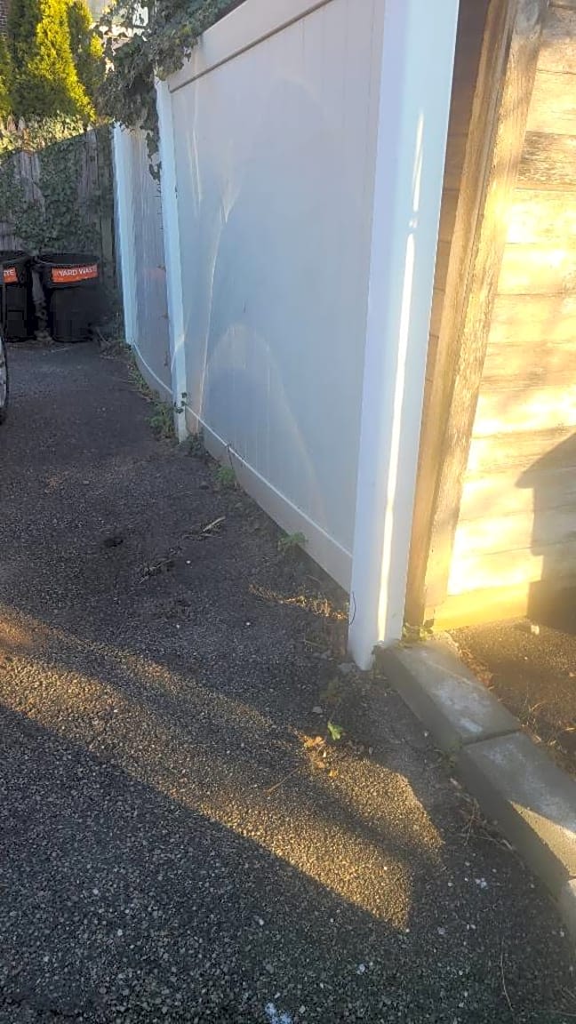 Image submitted with report