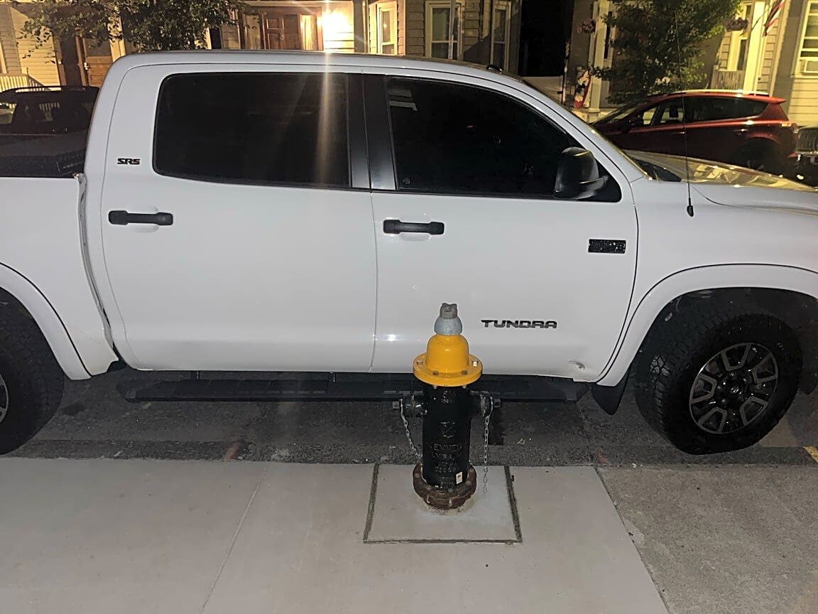 Image submitted with report