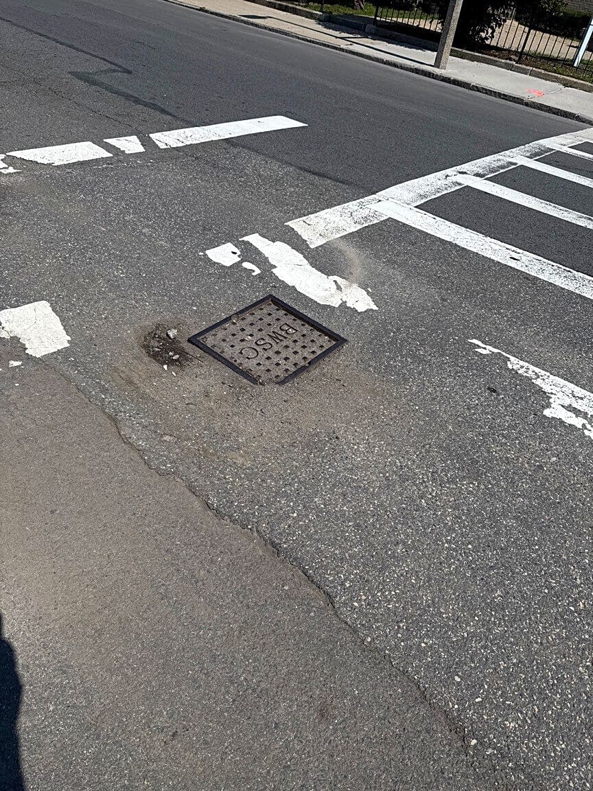 Image submitted with report