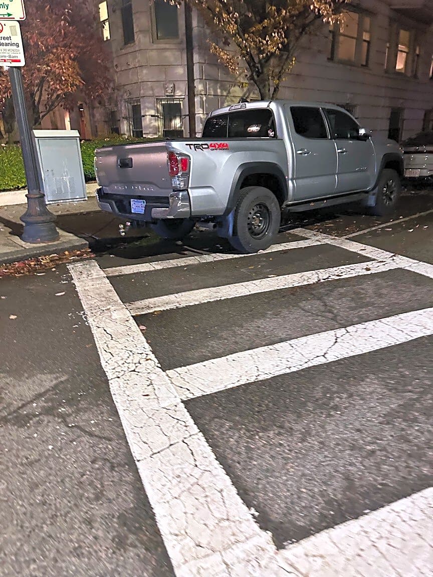 Image submitted with report