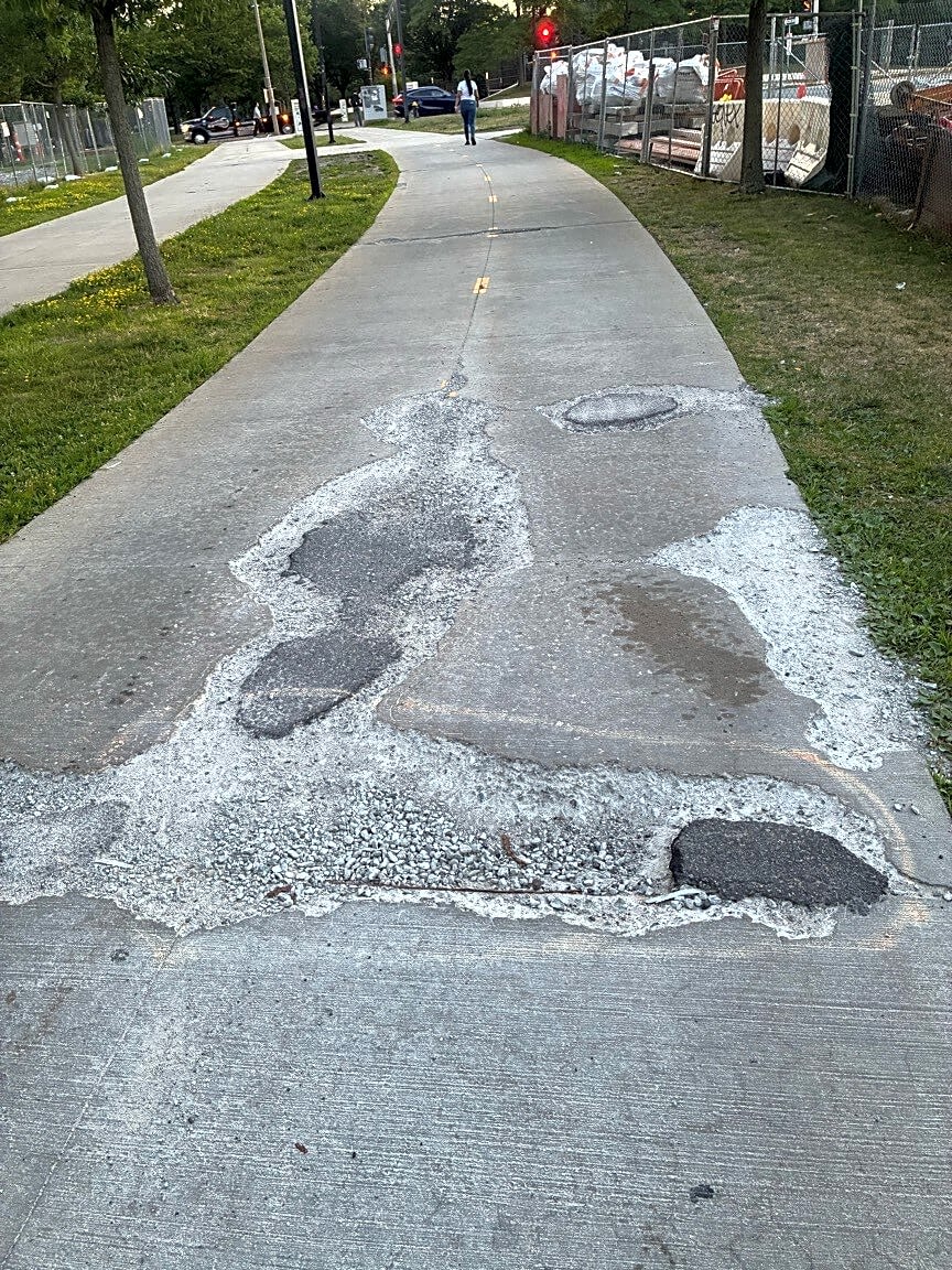Image submitted with report