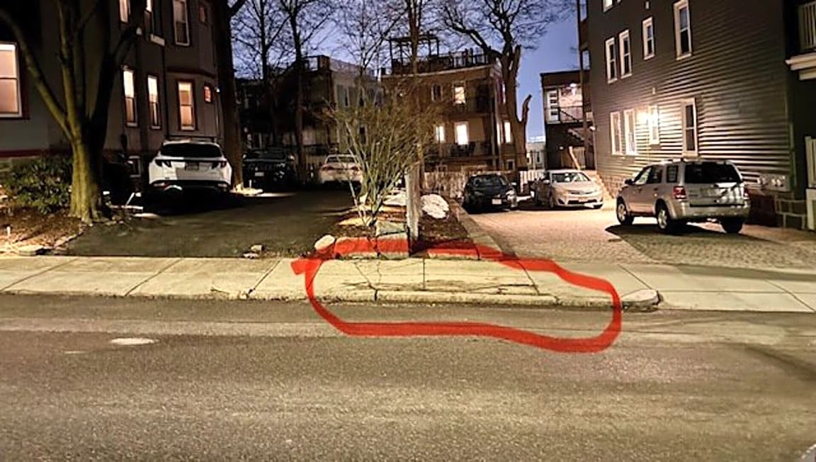 Image submitted with report