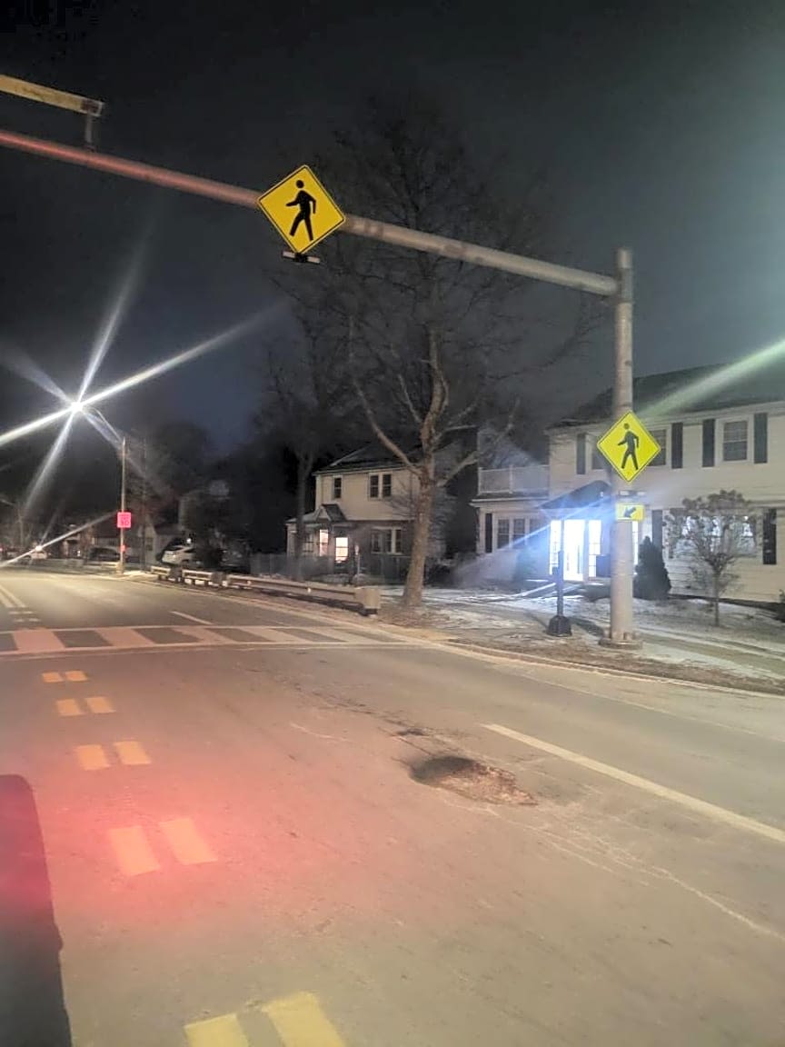 Image submitted with report