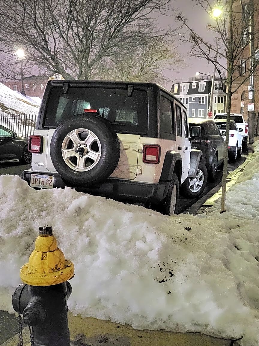 Image submitted with report