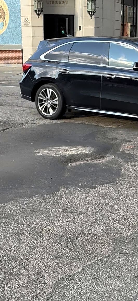 Image submitted with report