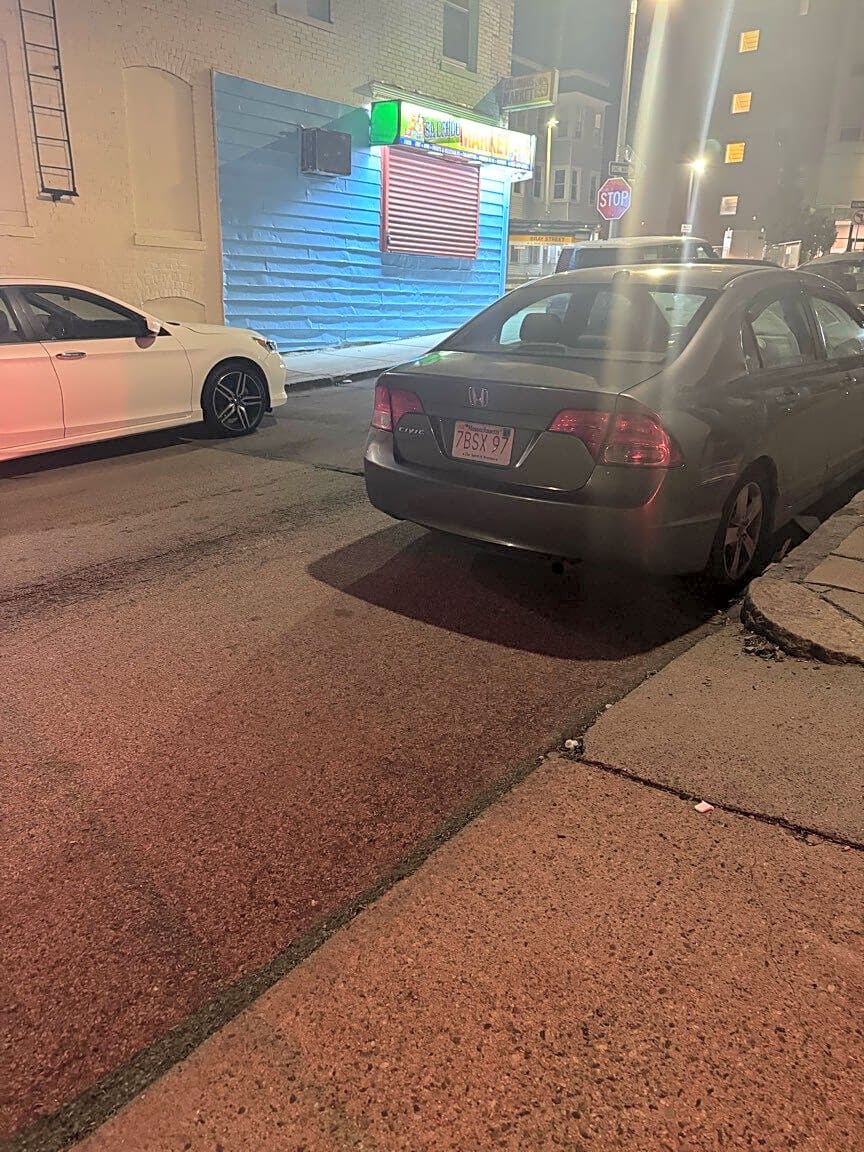 Image submitted with report