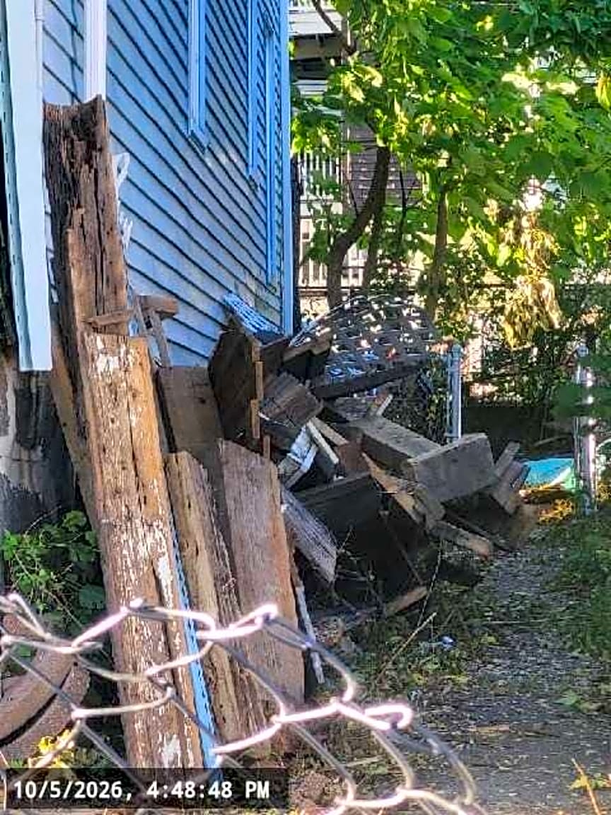 Image submitted with report