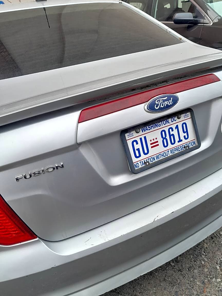 Image submitted with report