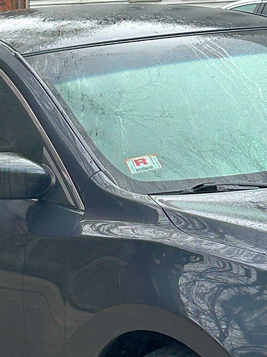 Image submitted with report