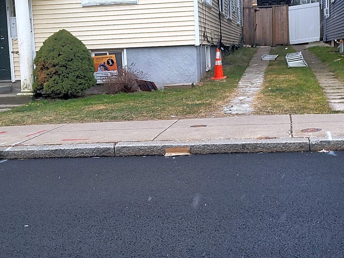 Image submitted with report