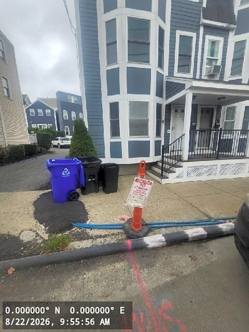Image submitted with report