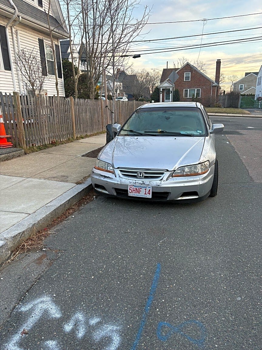 Image submitted with report