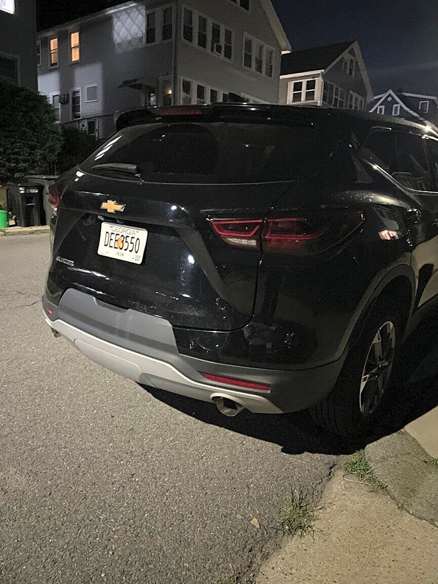 Image submitted with report