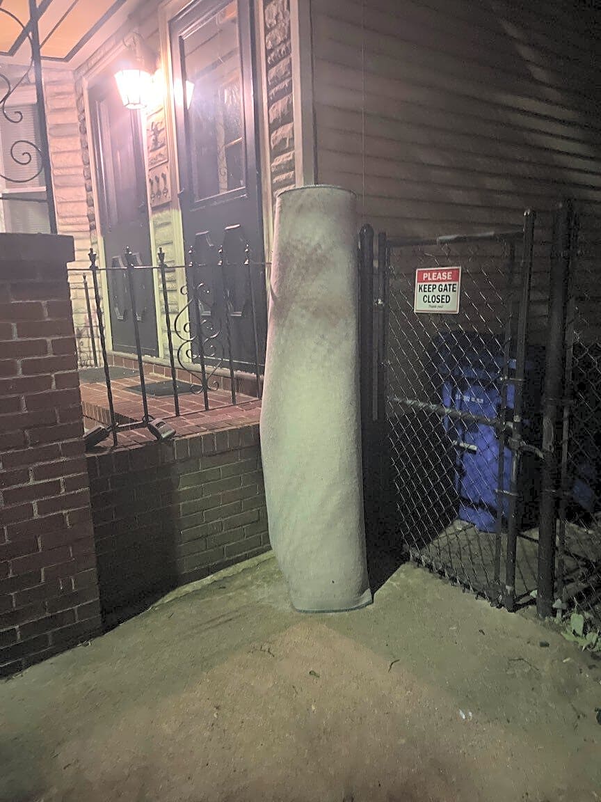 Image submitted with report