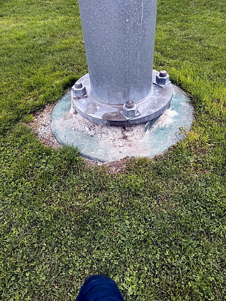 Image submitted with report