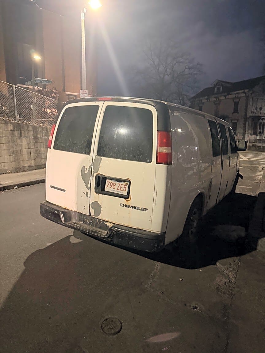 Image submitted with report