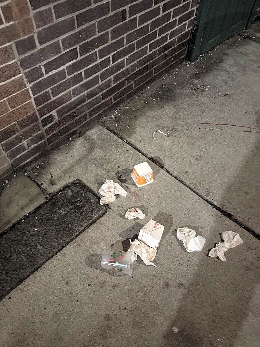 Image submitted with report