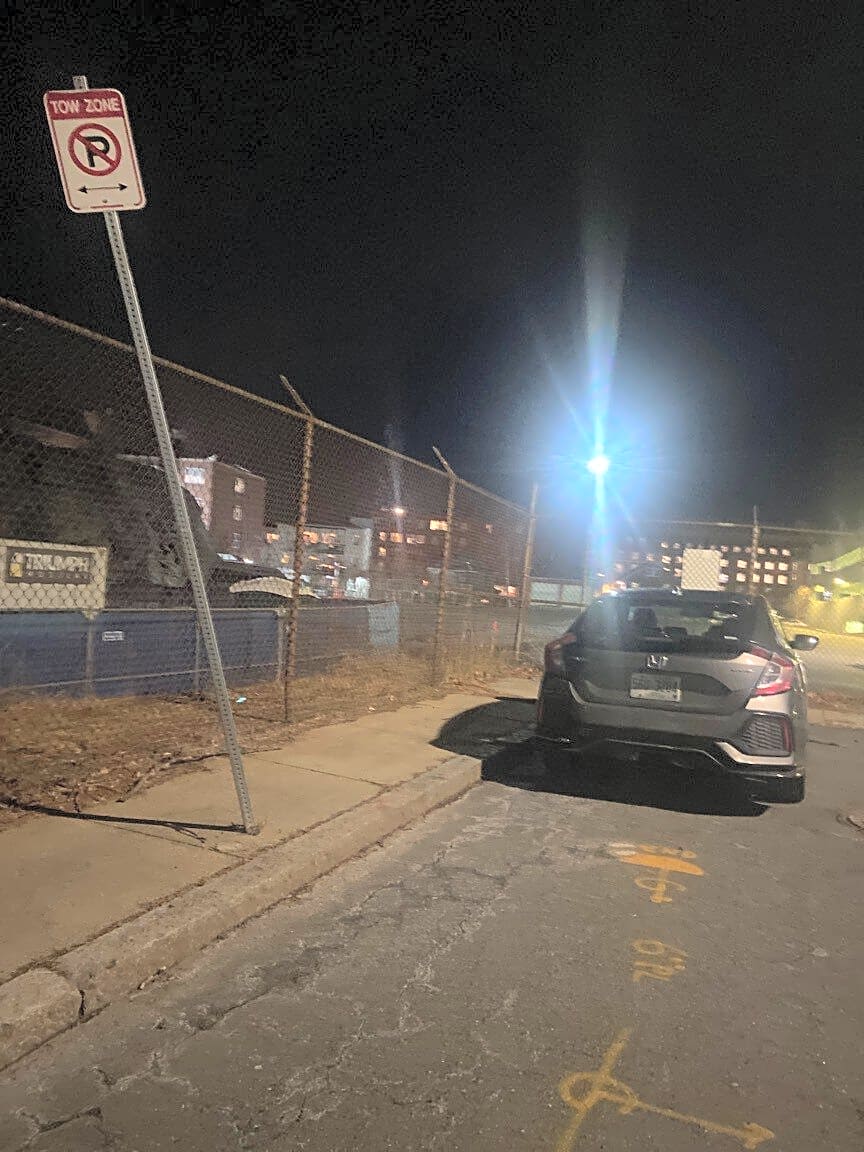 Image submitted with report