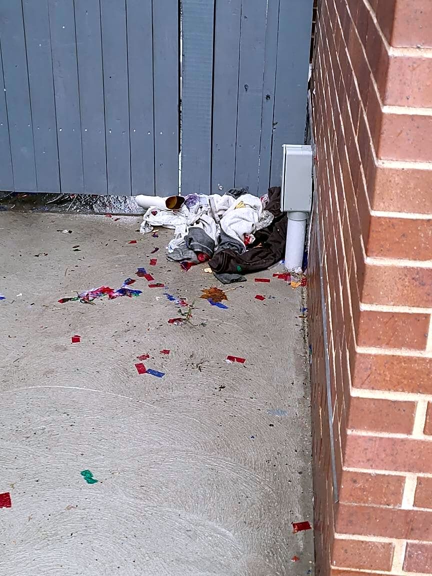 Image submitted with report