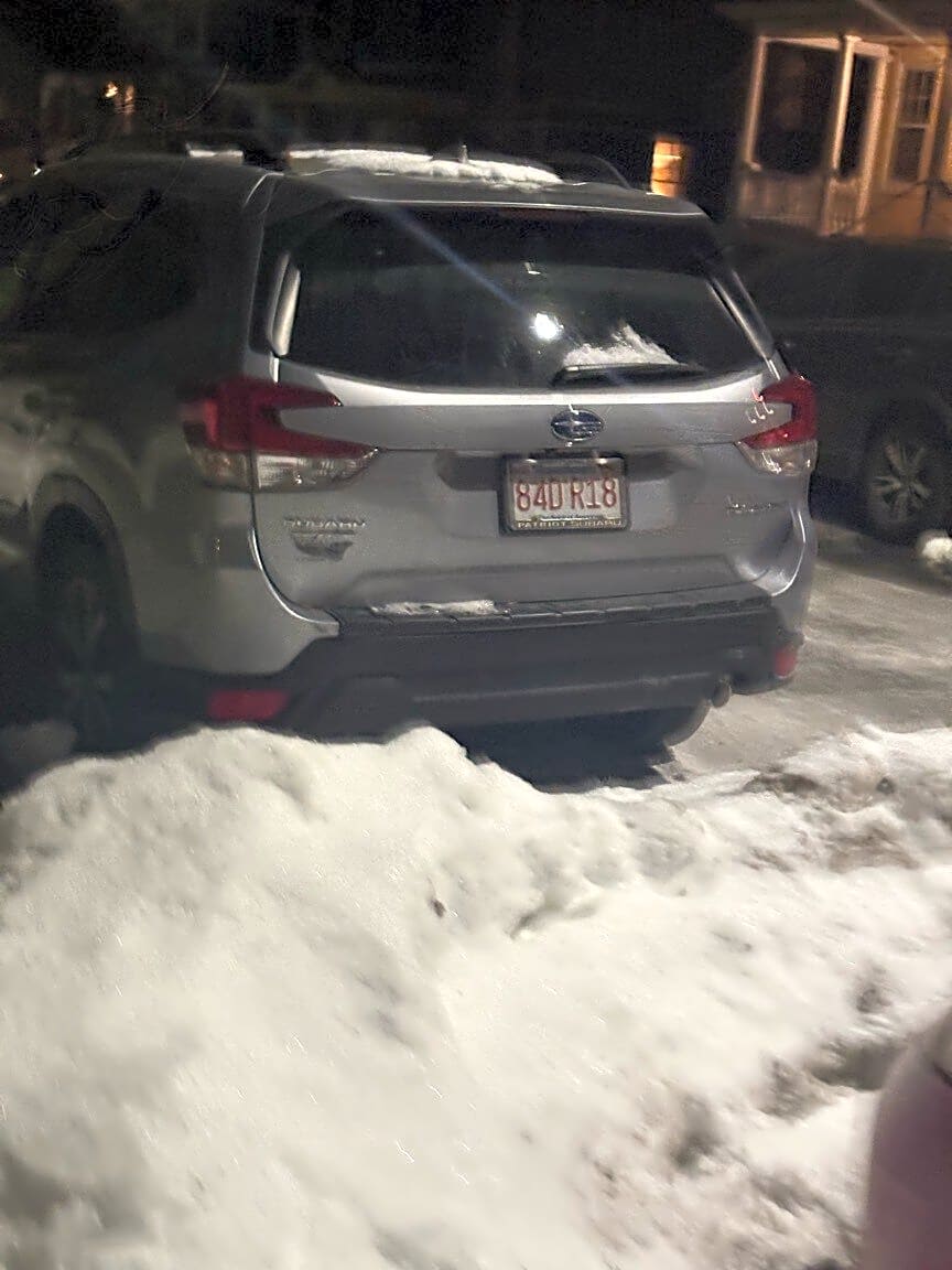 Image submitted with report