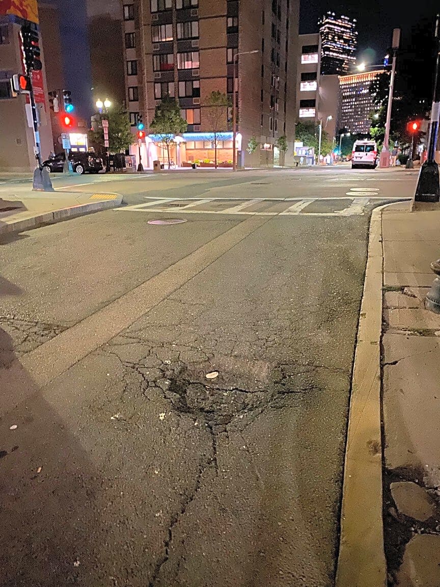 Image submitted with report