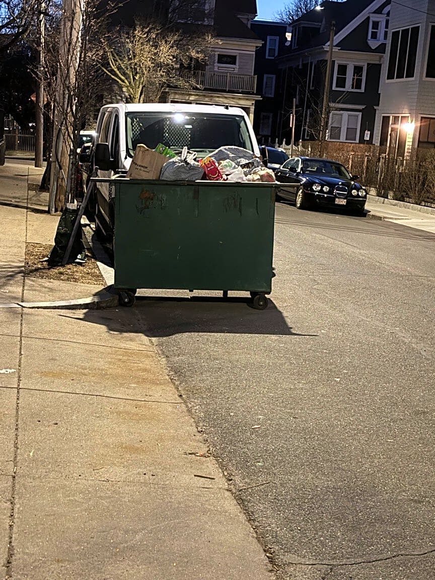 Image submitted with report