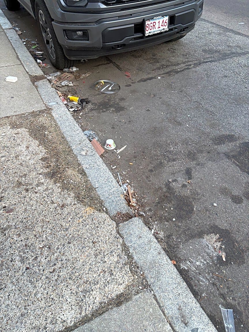 Image submitted with report