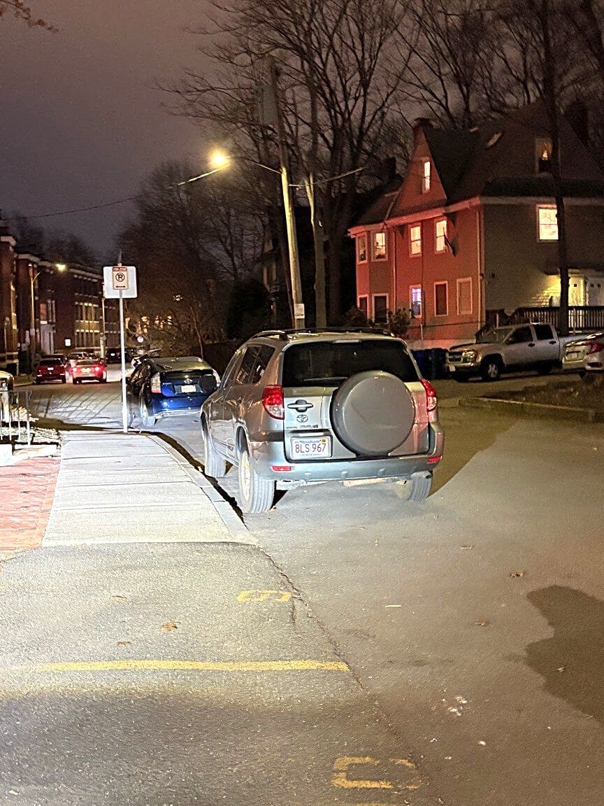 Image submitted with report