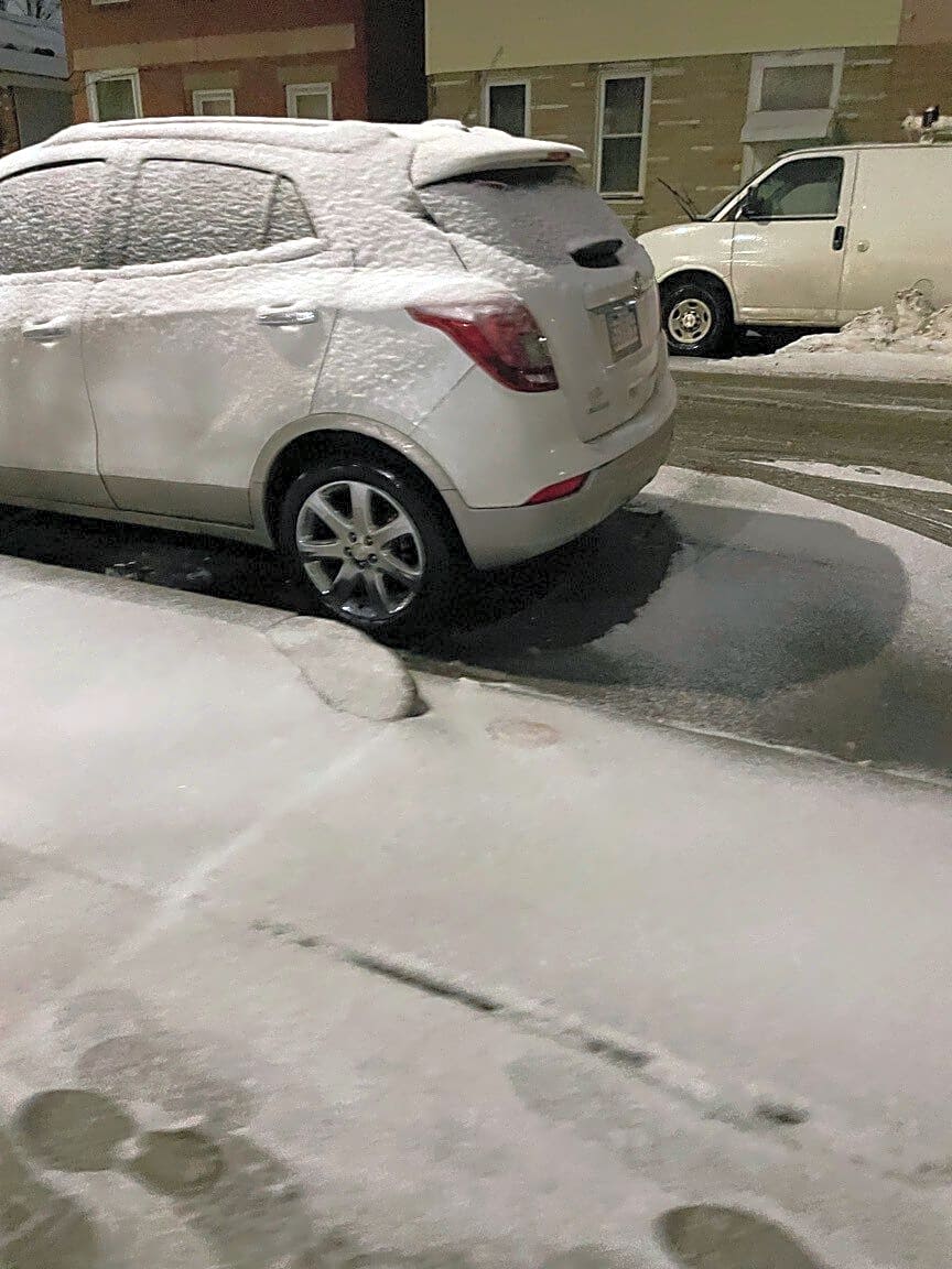 Image submitted with report