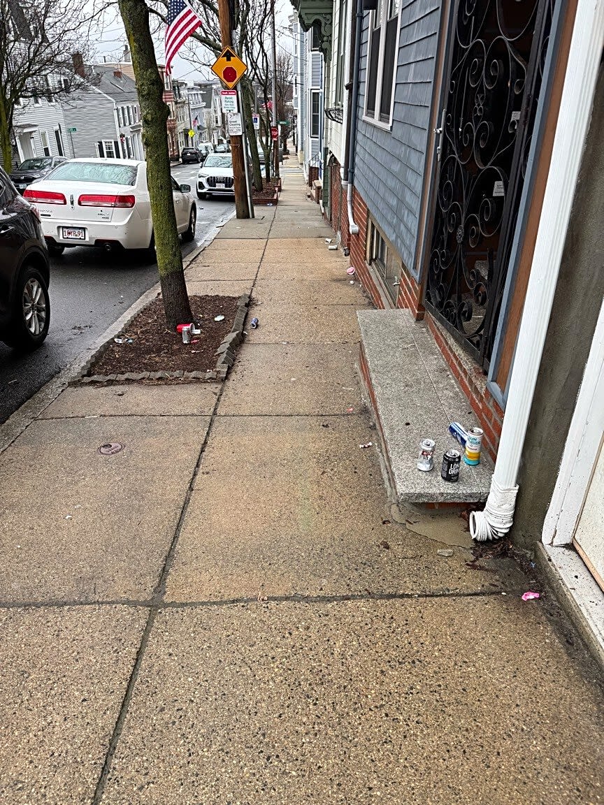 Image submitted with report