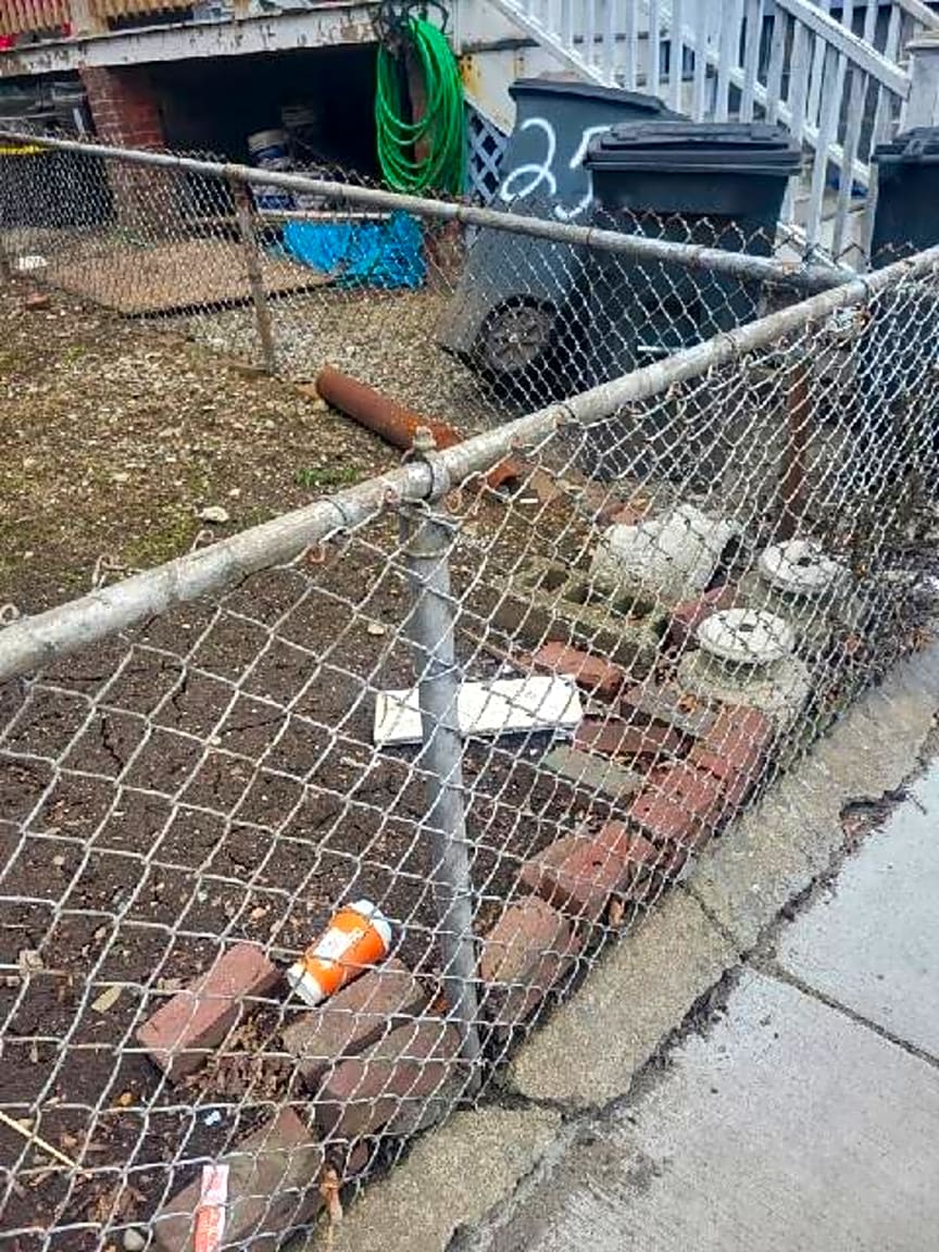 Image submitted with report