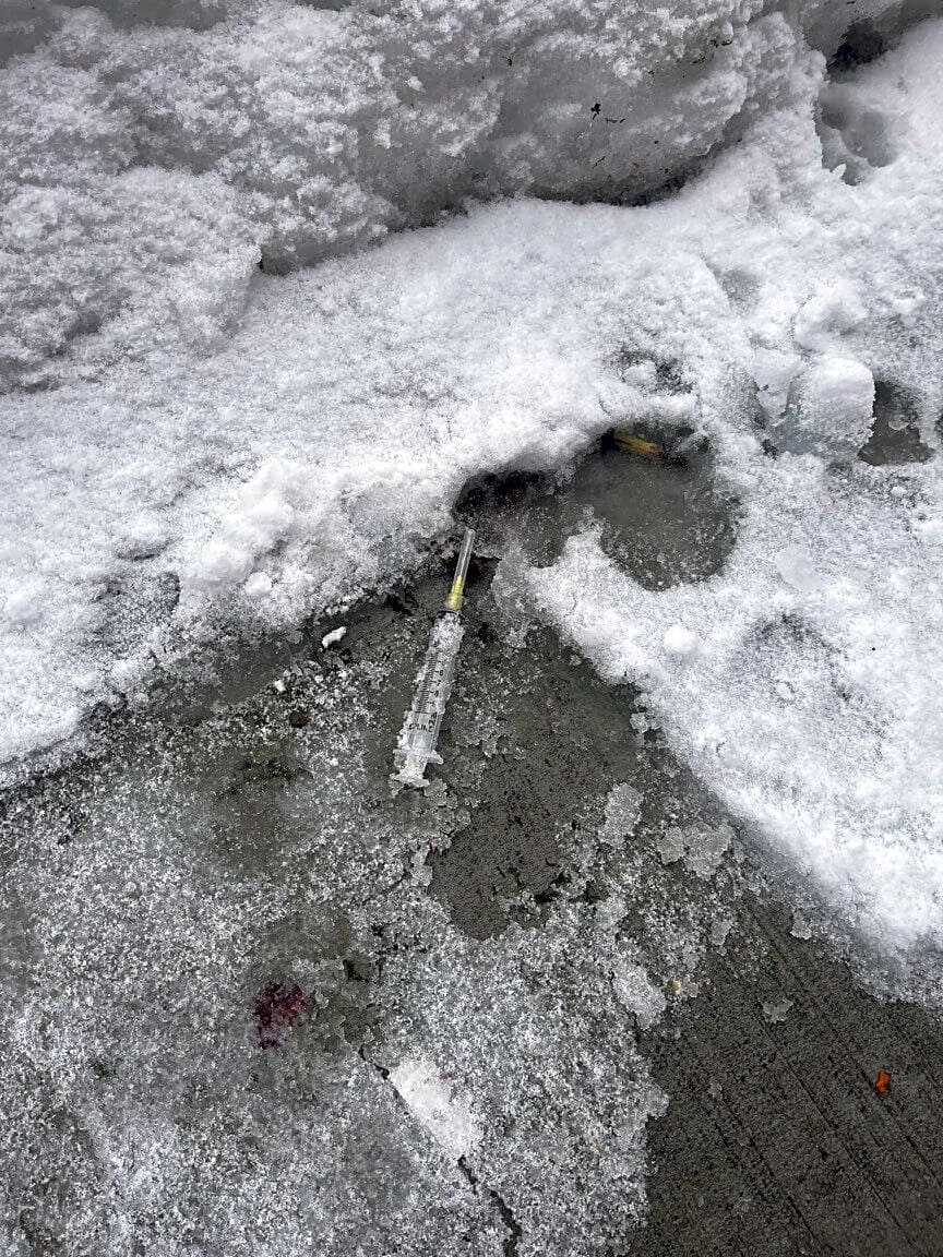 Image submitted with report