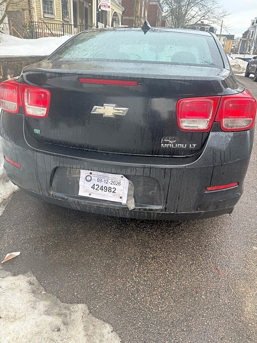 Image submitted with report