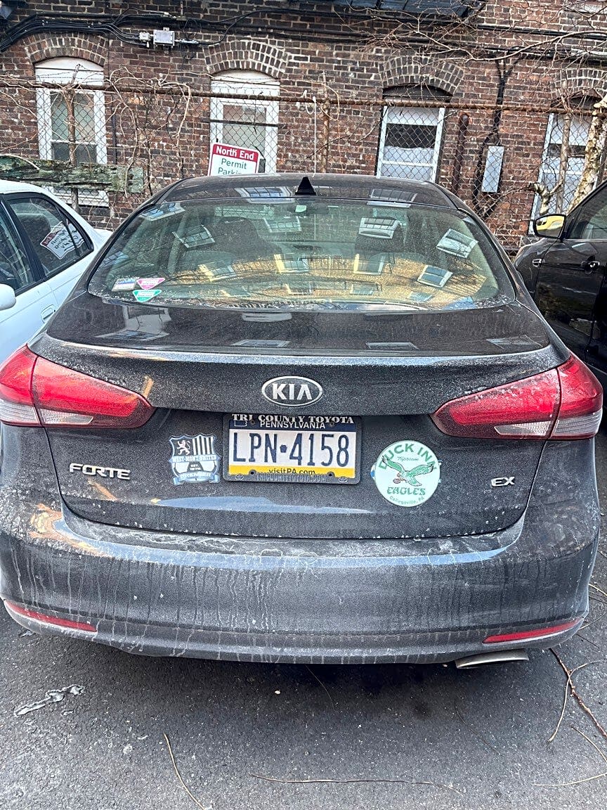 Image submitted with report