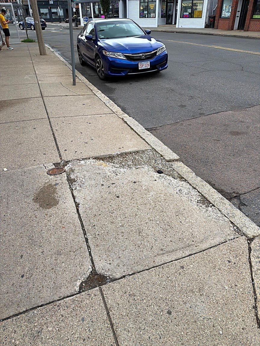 Image submitted with report