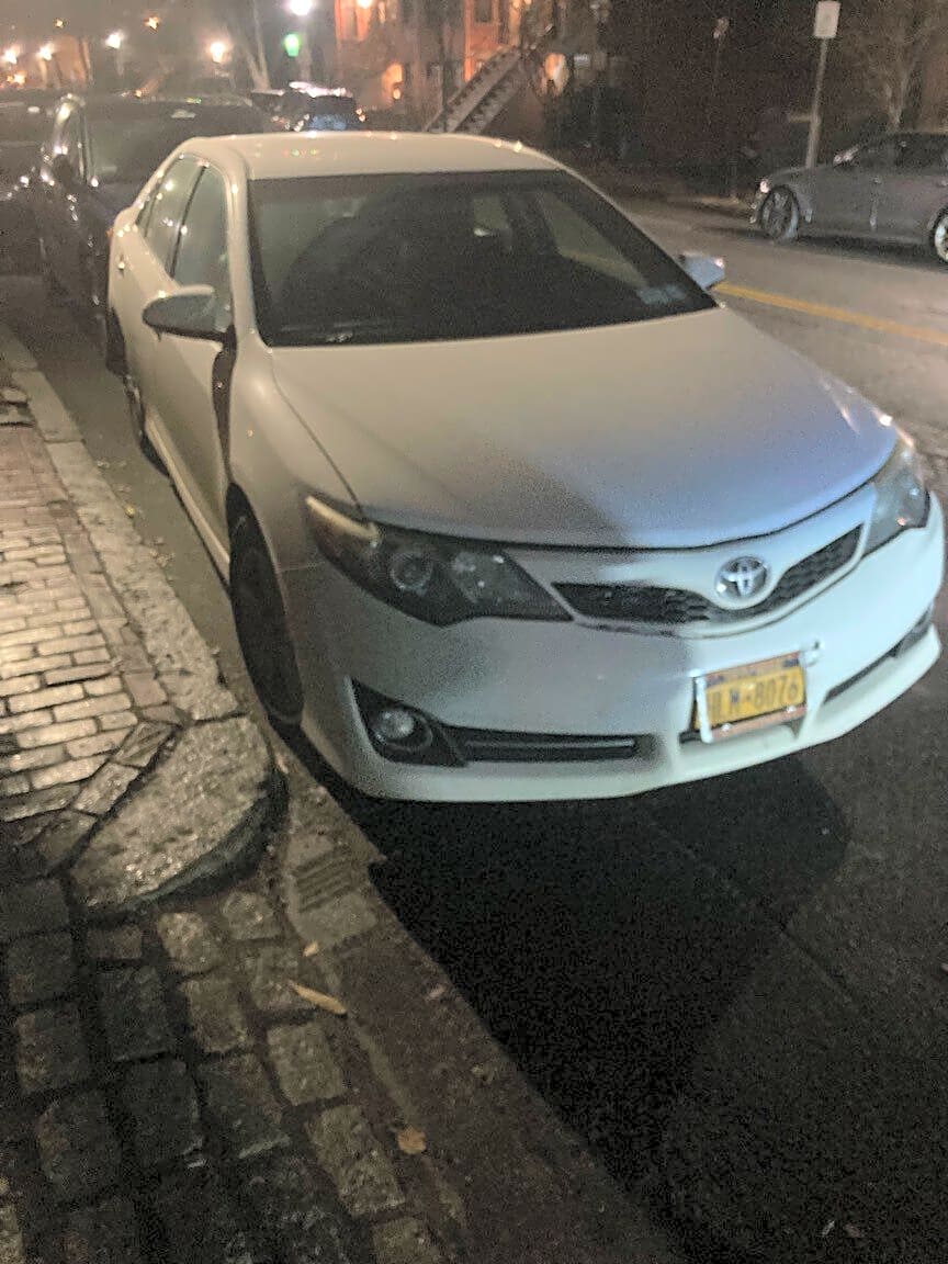 Image submitted with report