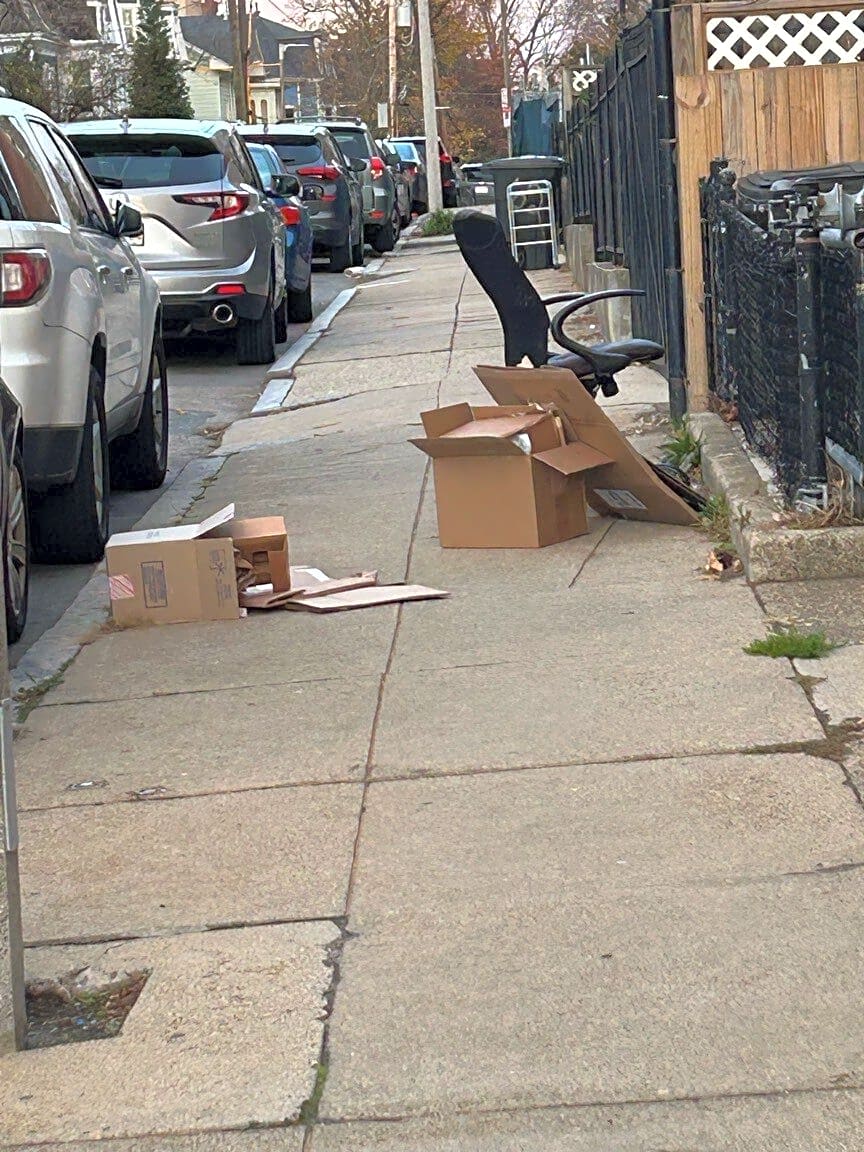 Image submitted with report