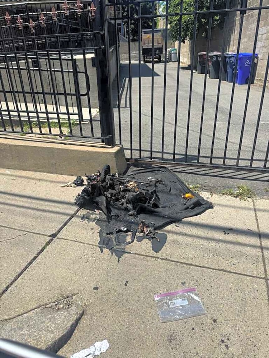 Image submitted with report