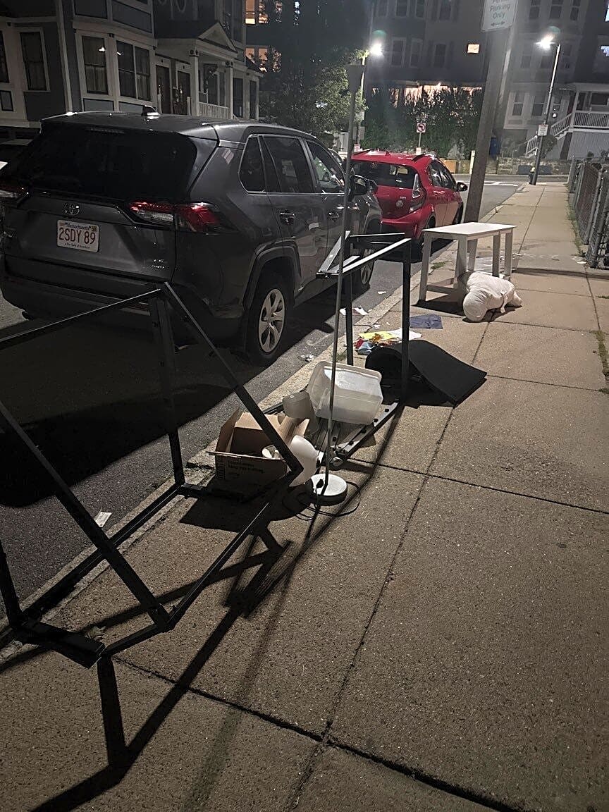 Image submitted with report