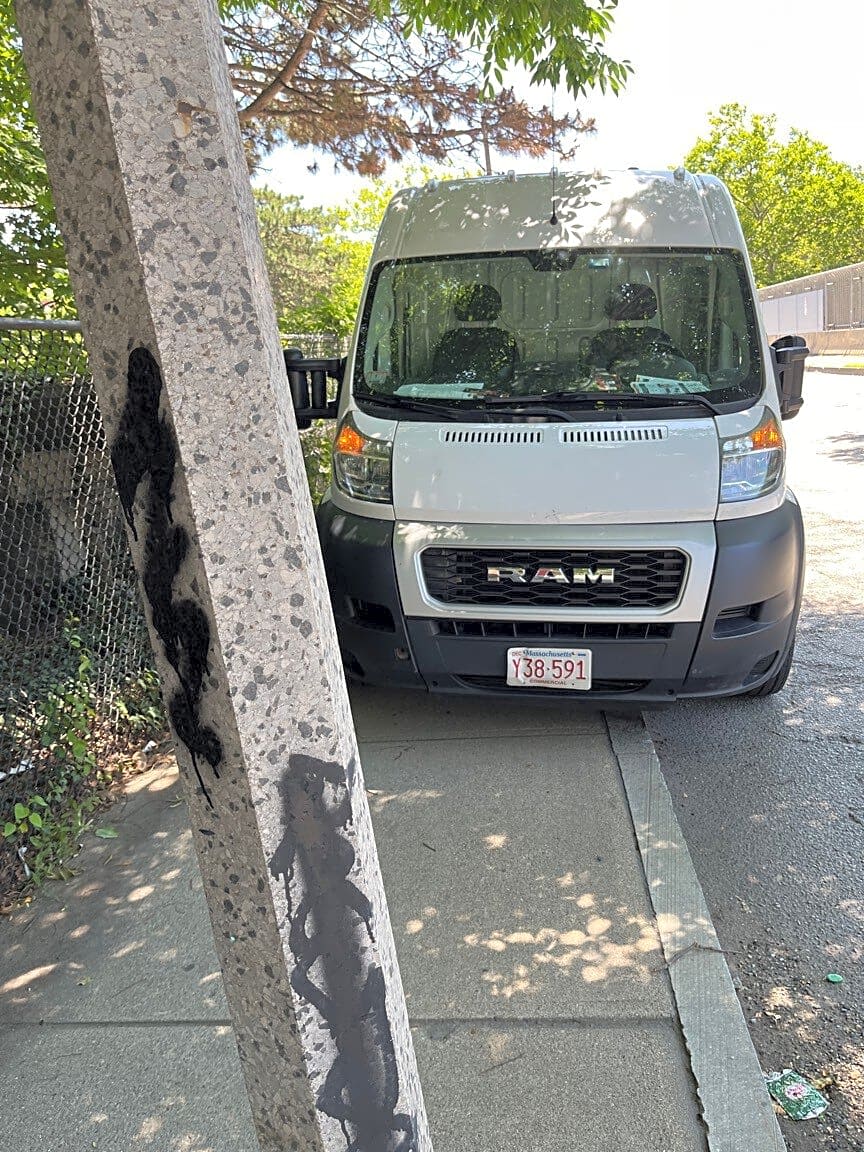 Image submitted with report
