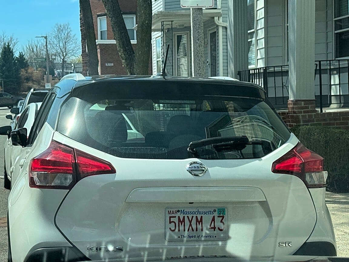 Image submitted with report