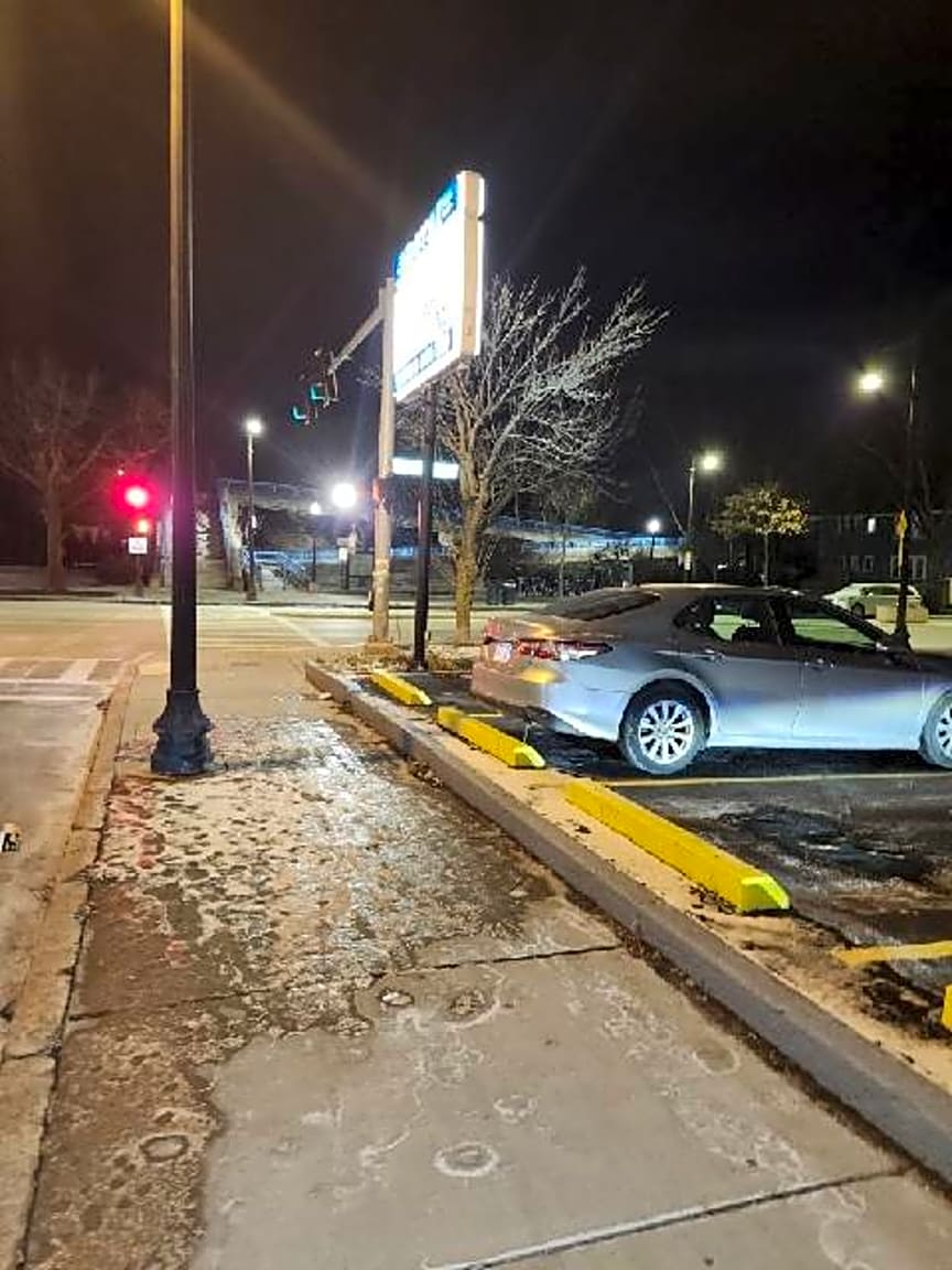 Image submitted with report