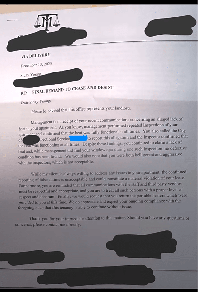 Image submitted with report