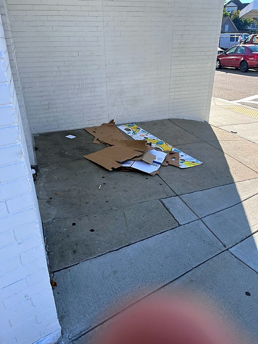 Image submitted with report